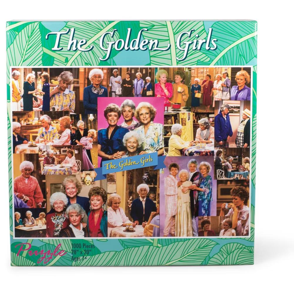 Toynk Golden Girls Collage '80s Puzzle For Adults And Kids | 1000 Piece Jigsaw Puzzle