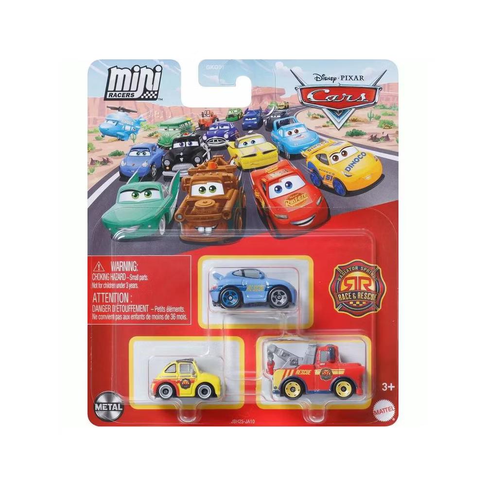 Pixar Cars Mini Racers 3-Pack - Rotor | Die-Cast Metal Vehicles - Image 6