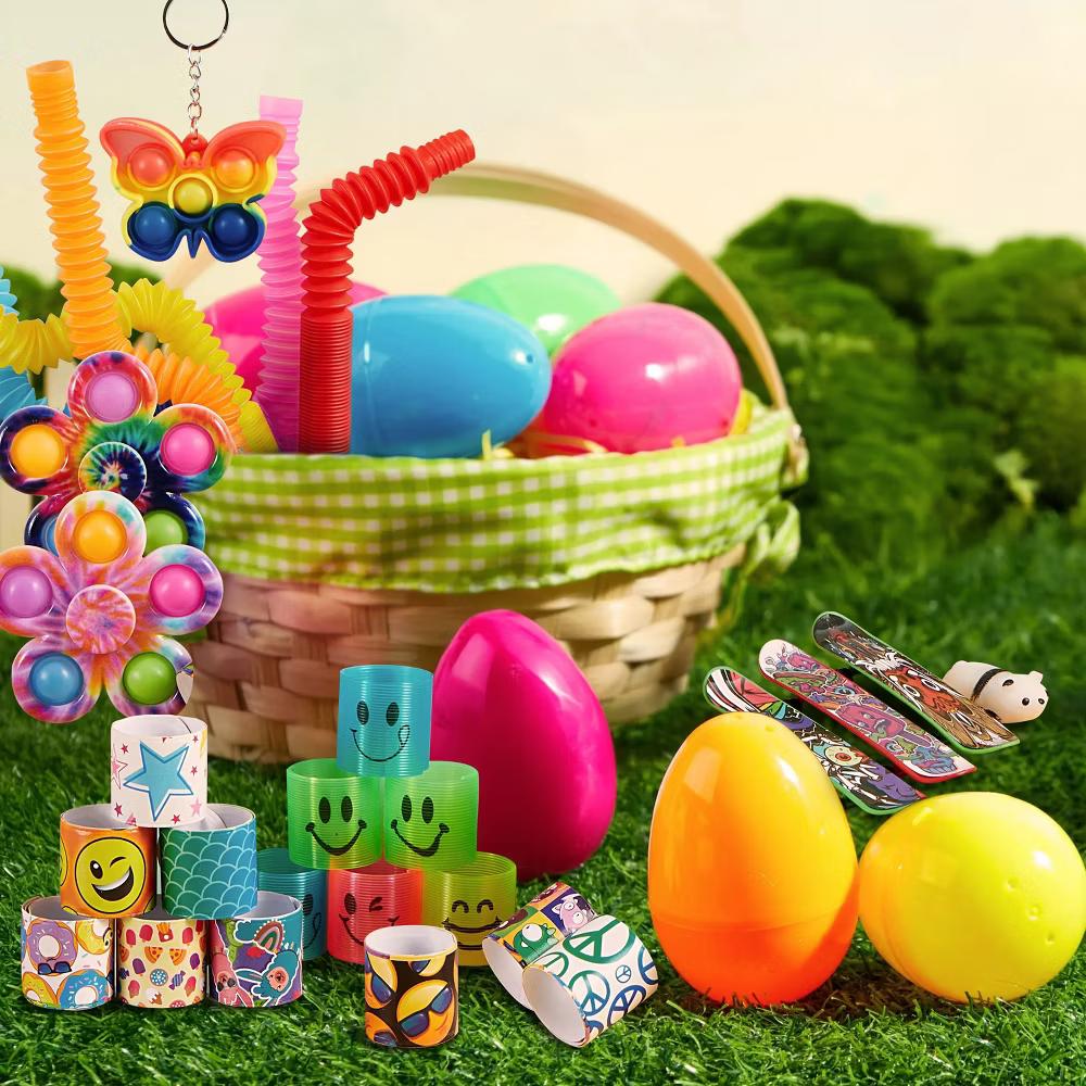 60 Pcs Party Favors, Popular Fidget Toys, Easter Birthday Goodie Bags Fillers for Kids Pinata Stuffers,Classroom Prizes - Image 6