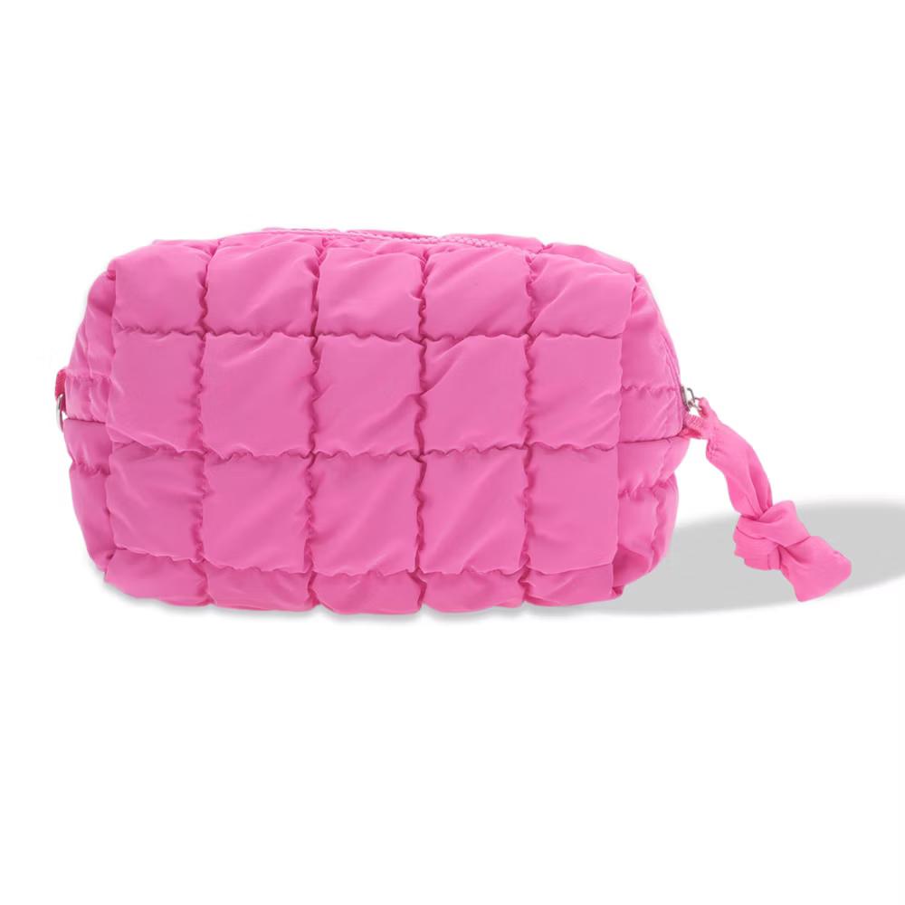 Quilted Makeup Bag 1 Pc - Image 14