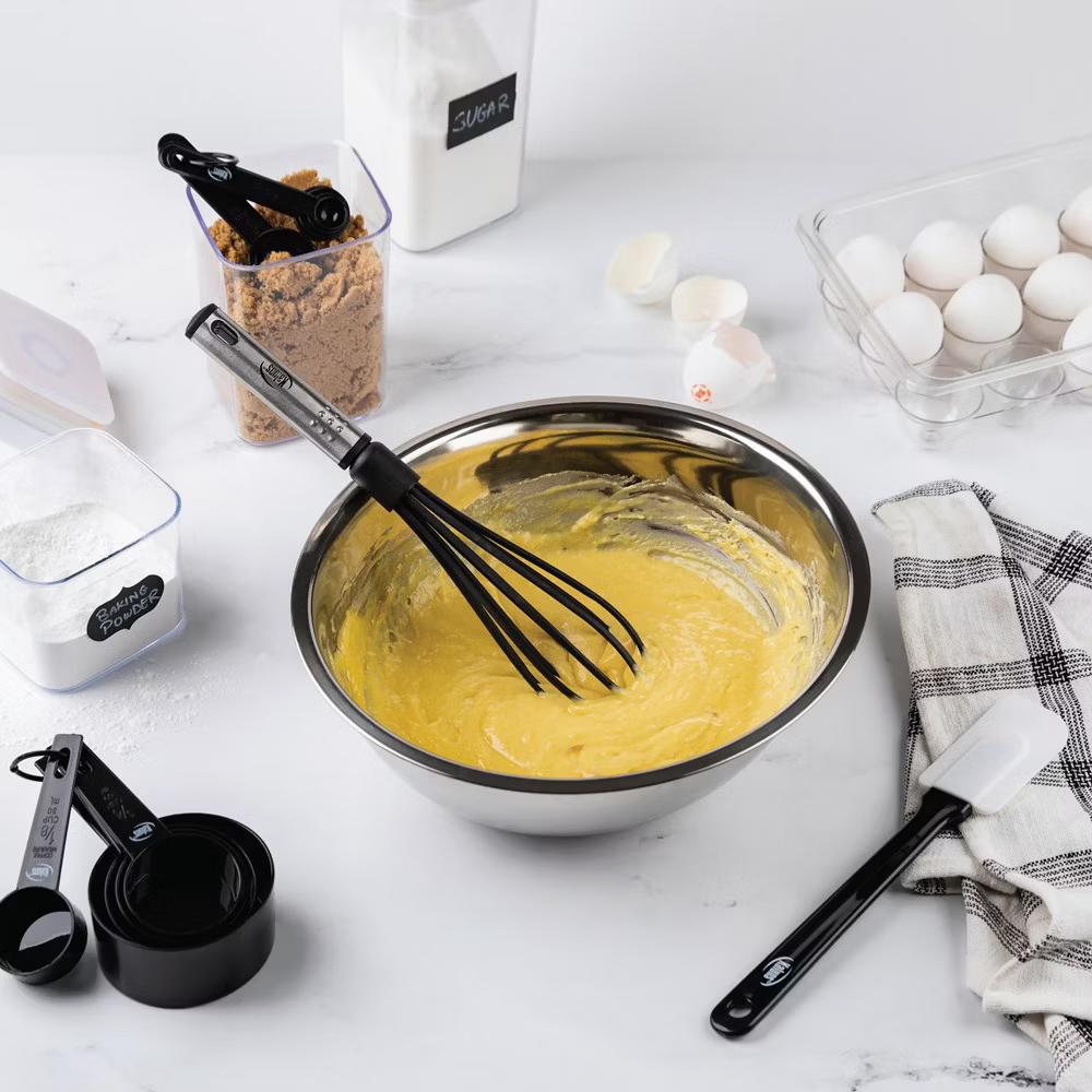 Kitchen Utensils Set, Nylon and Stainless Steel Cooking Utensils, Dishwasher Safe and Heat Resistant Kitchen Tools - Image 10