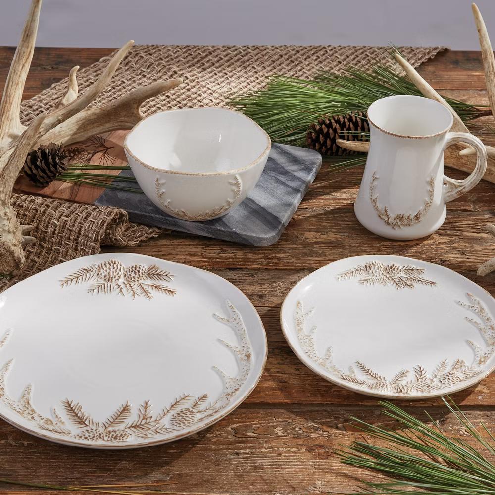 Park Designs Antler Cereal Bowl Set of 4 - Image 3