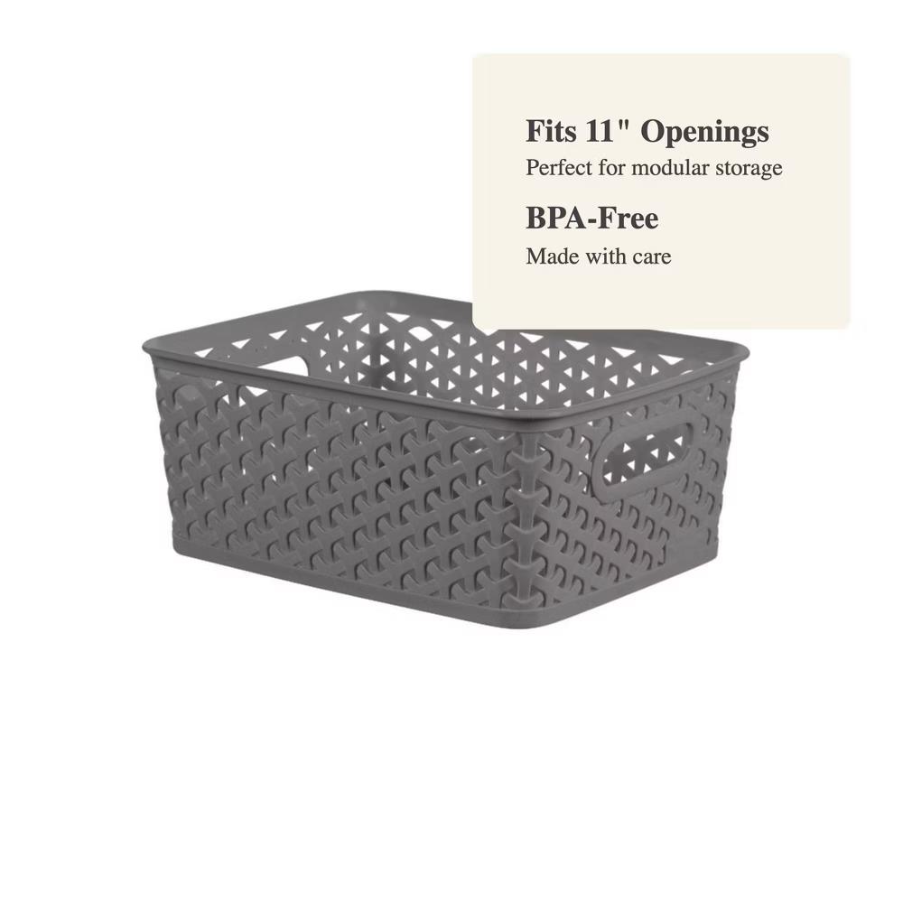 Y-Weave Small Decorative Storage Basket - Image 19