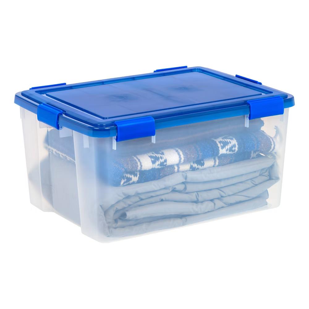 IRIS WeatherPro Plastic Storage Bin with Lid - Image 28