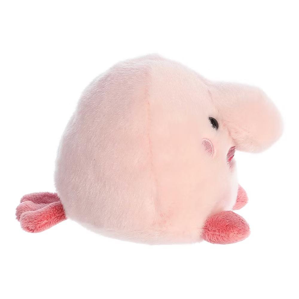 Mini Bart Blobfish Palm Pals Adorable Stuffed Animal Pink 5" - Image 3