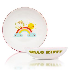 Rainbow 9-Inch Ceramic Coupe Dinner Bowl