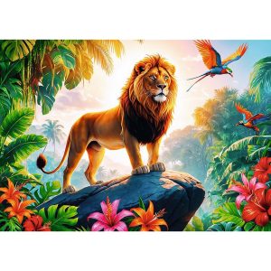 Kids King of the Jungle 200 Piece Puzzle