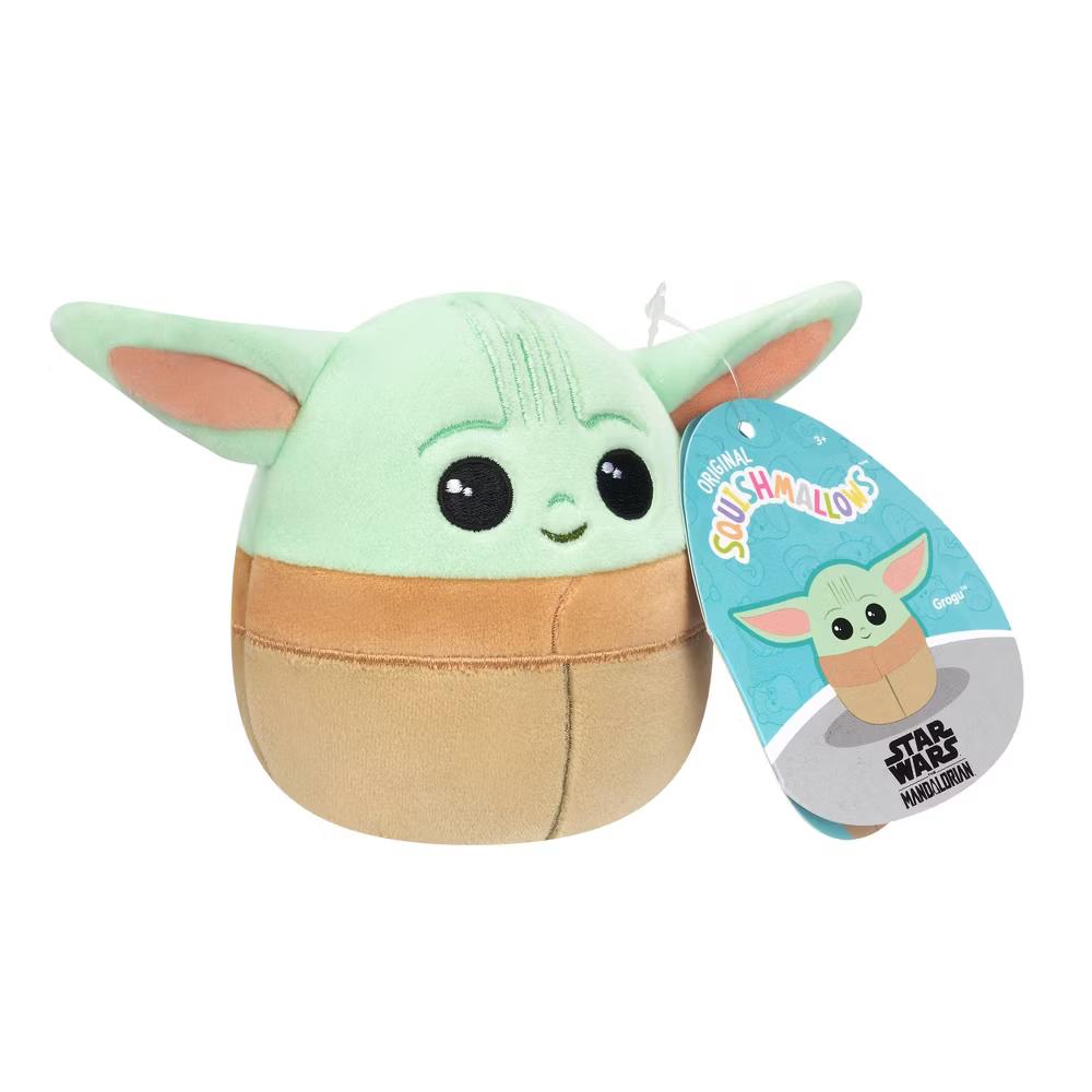 The Mandalorian 12" Mandalorian with 3.5" Grogu Medium Plush Toy - Image 14