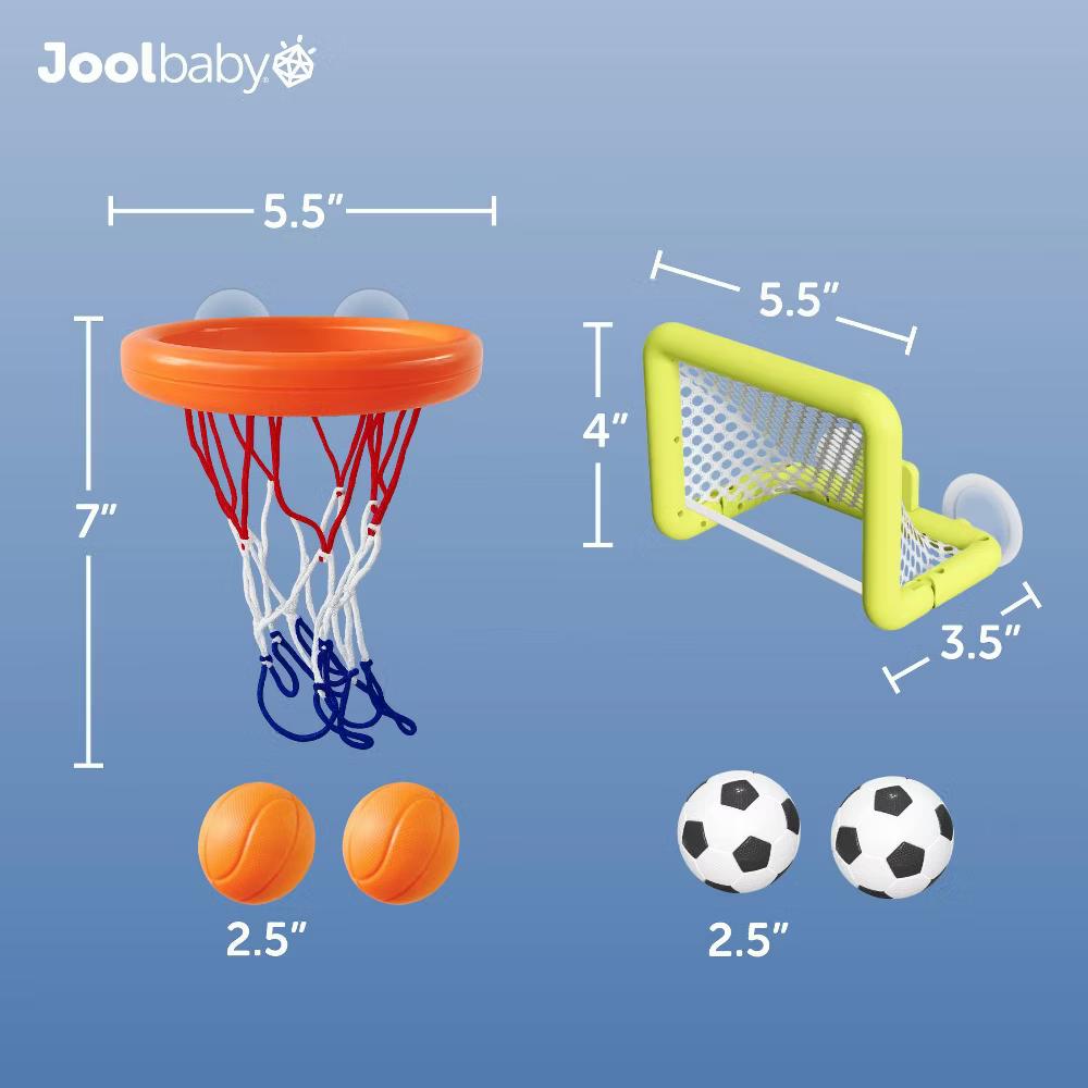 Jool Baby Bathtime Sports Toys Set - 6pc - Image 8