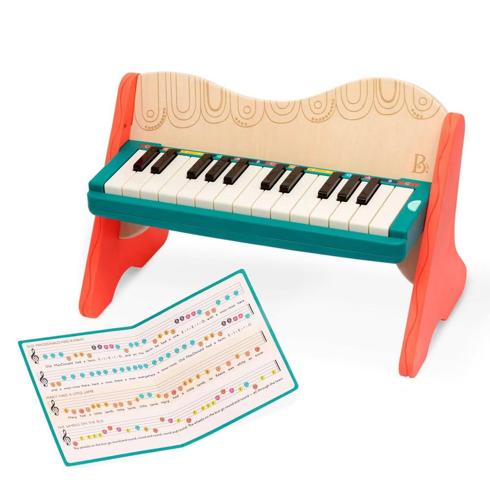 Mini Maestro Wooden Toy Piano - Musical Instruments for Kids