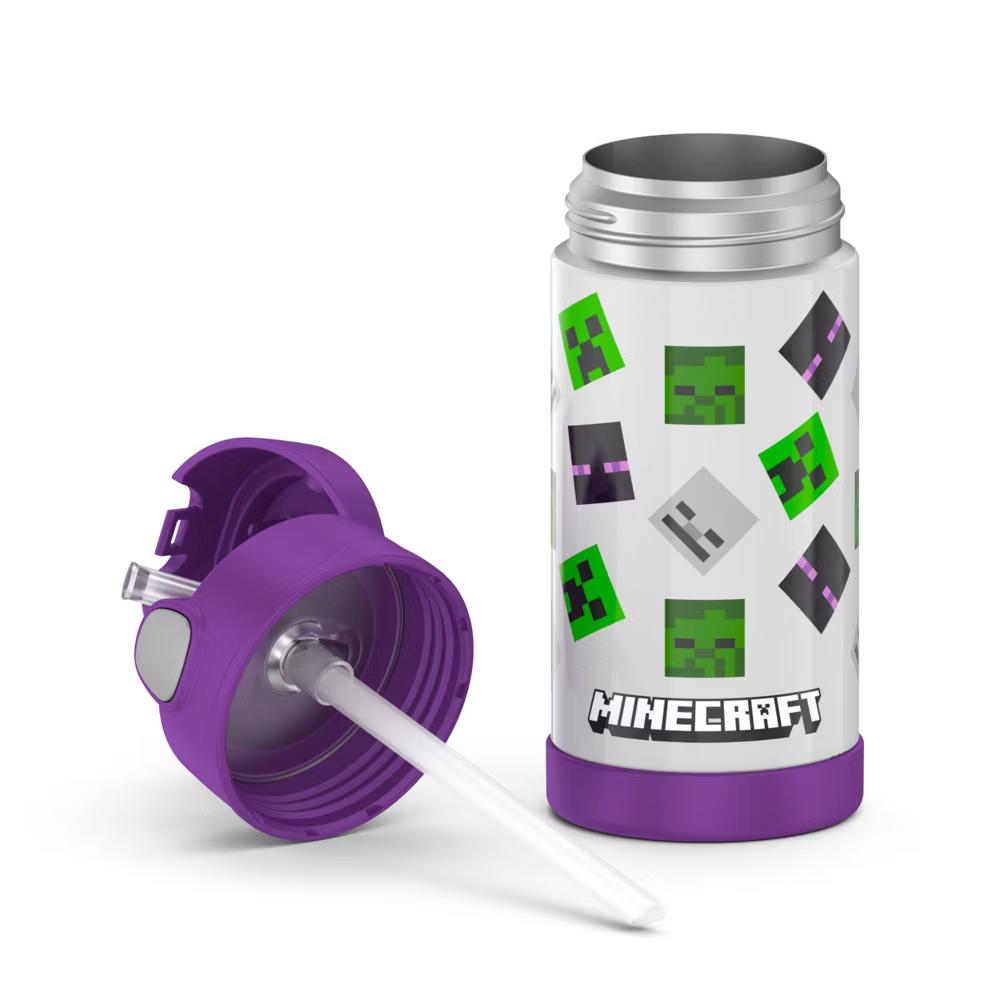 Thermos Kids' 12oz Stainless Steel FUNtainer Water Bottle with Bail Handle - Image 60