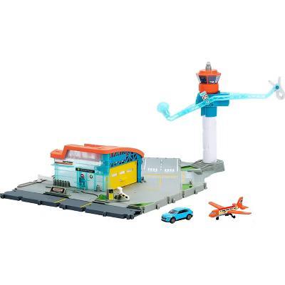 Matchbox Airport Takeoff Adventure Playset with Diecast Toy Audi Car & Plastic Plane - Image 4