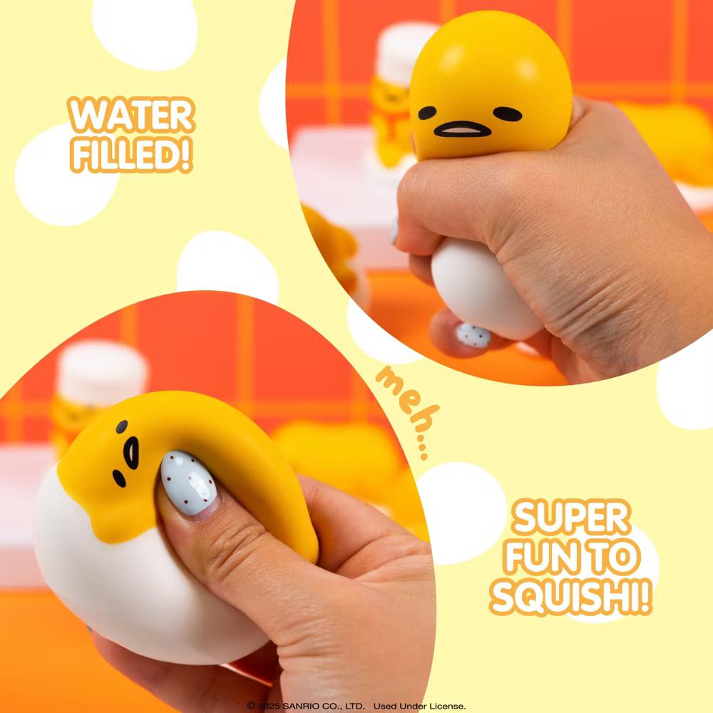 Capsule Gudetama SquiSHU Surprised Blind Toy Squishy Collectible Figurine Series 2 - Image 4