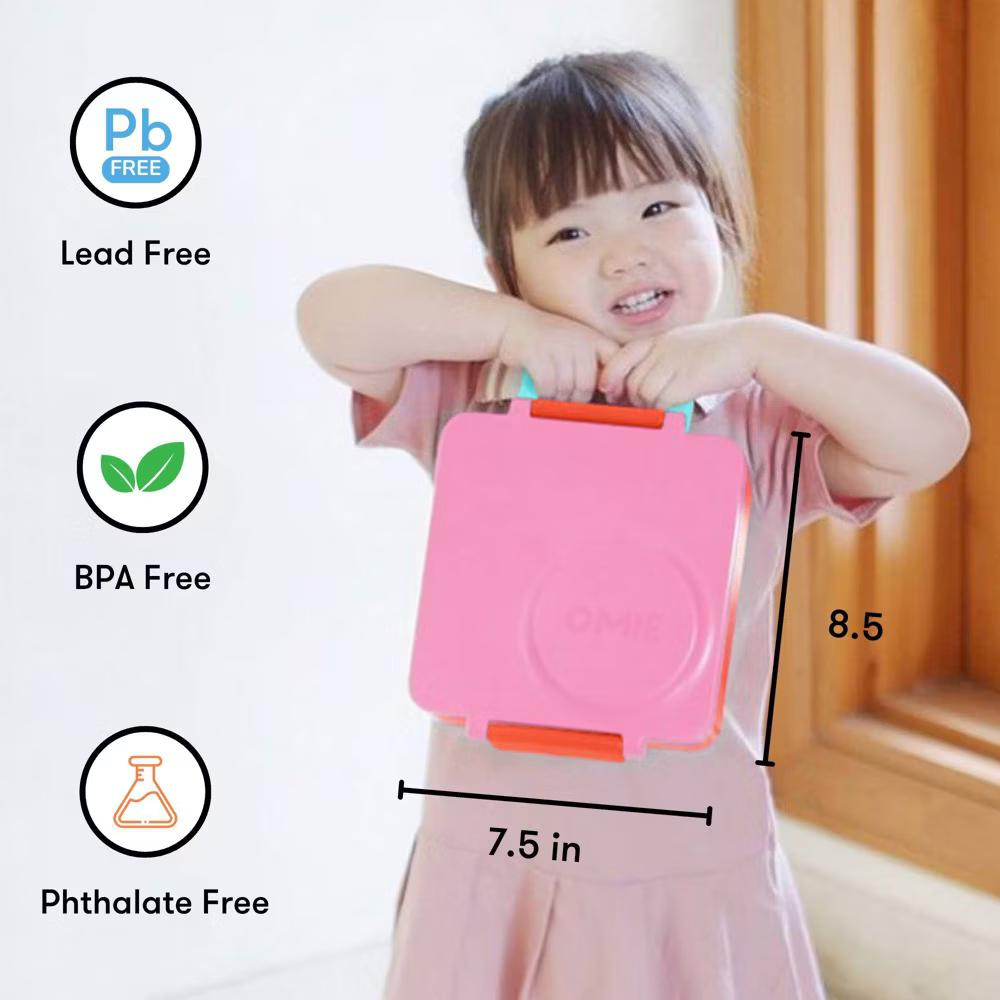 OMIEBox Insulated Bento Lunch Box with Leakproof Thermos Food Jar 3 Compartments - Image 55