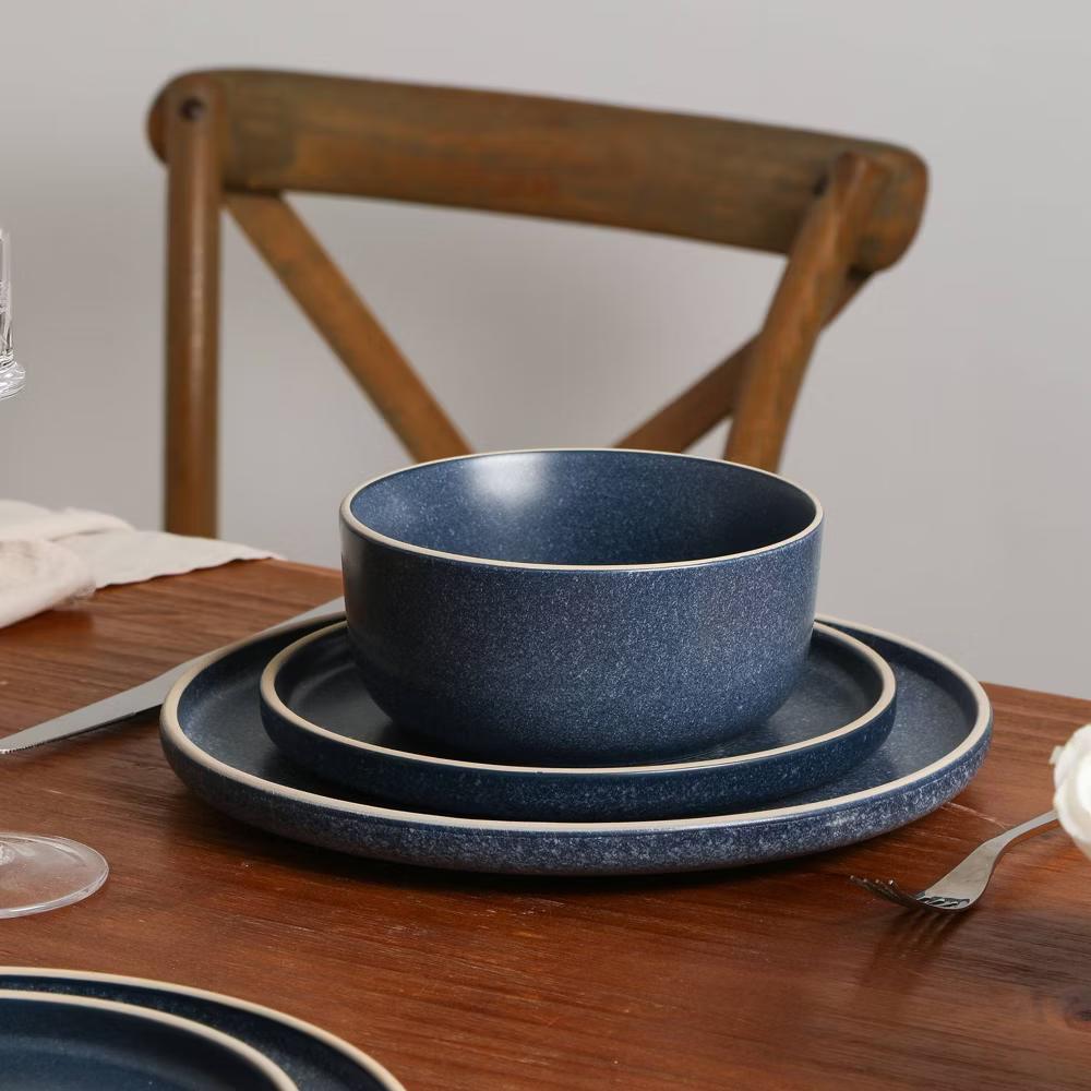 Earth & Clay 12pc Stoneware Dinnerware Set - Image 6