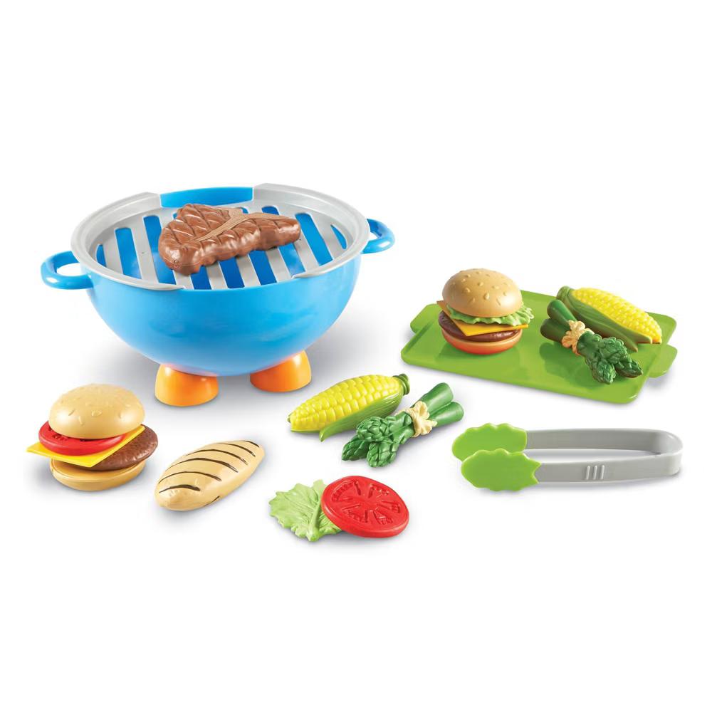 New Sprouts Grill It!: Pretend Play Kitchen Toy with Plastic Food Set, 22 Pieces - Image 6
