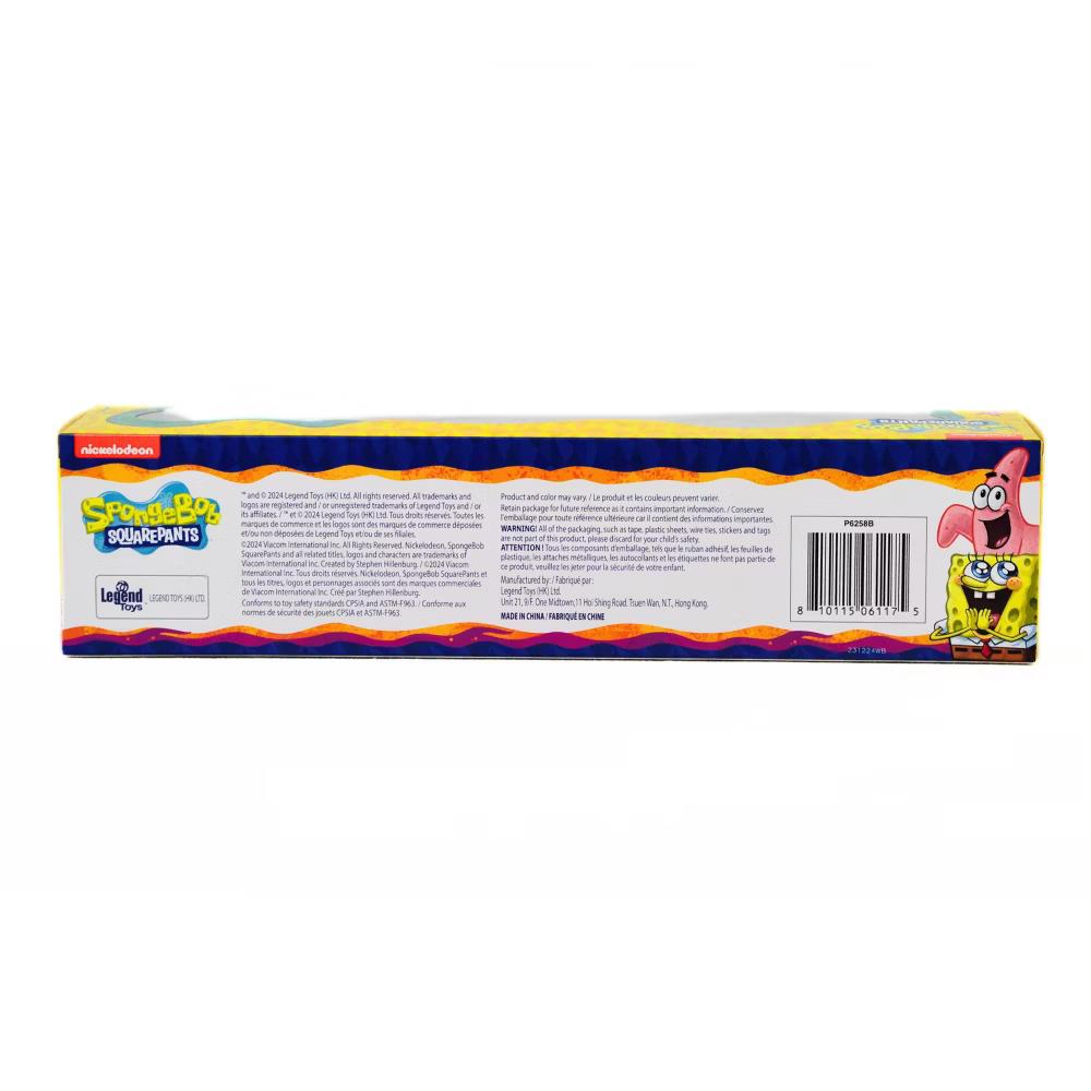 Legend Toys SquarePants Water Squirter Toys 4-Pack – Bath & Pool Fun Set- Officially Licensed - Image 9