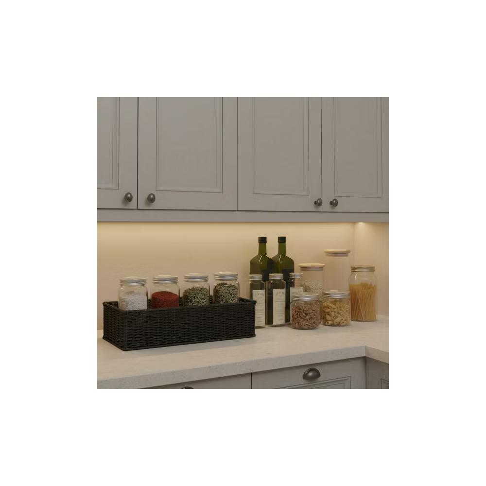 Handwoven Seagrass Rectangular Storage Basket - Image 8