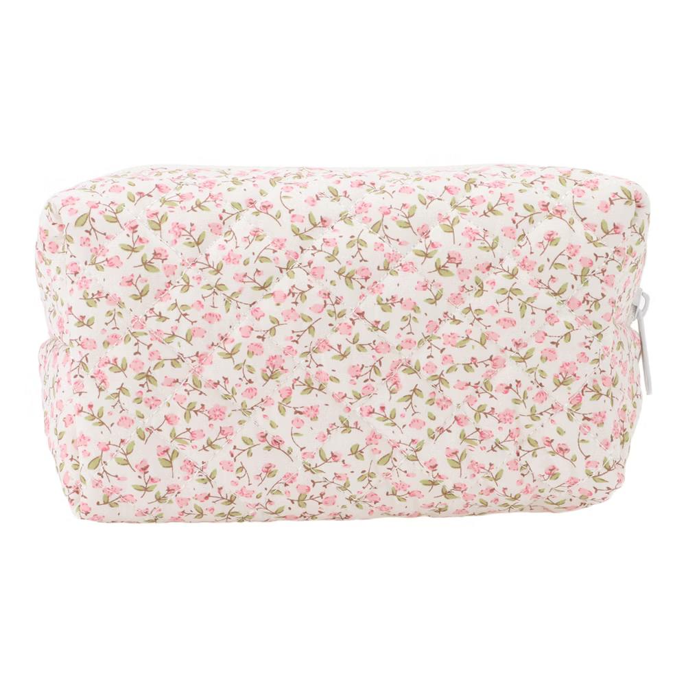 Women Portable Little Flower Pattern Makeup Bag 1 Pc - Image 8