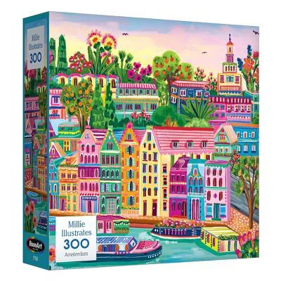 Millie Illustrates 300pc - Amsterdam Jigsaw Puzzle - Image 4