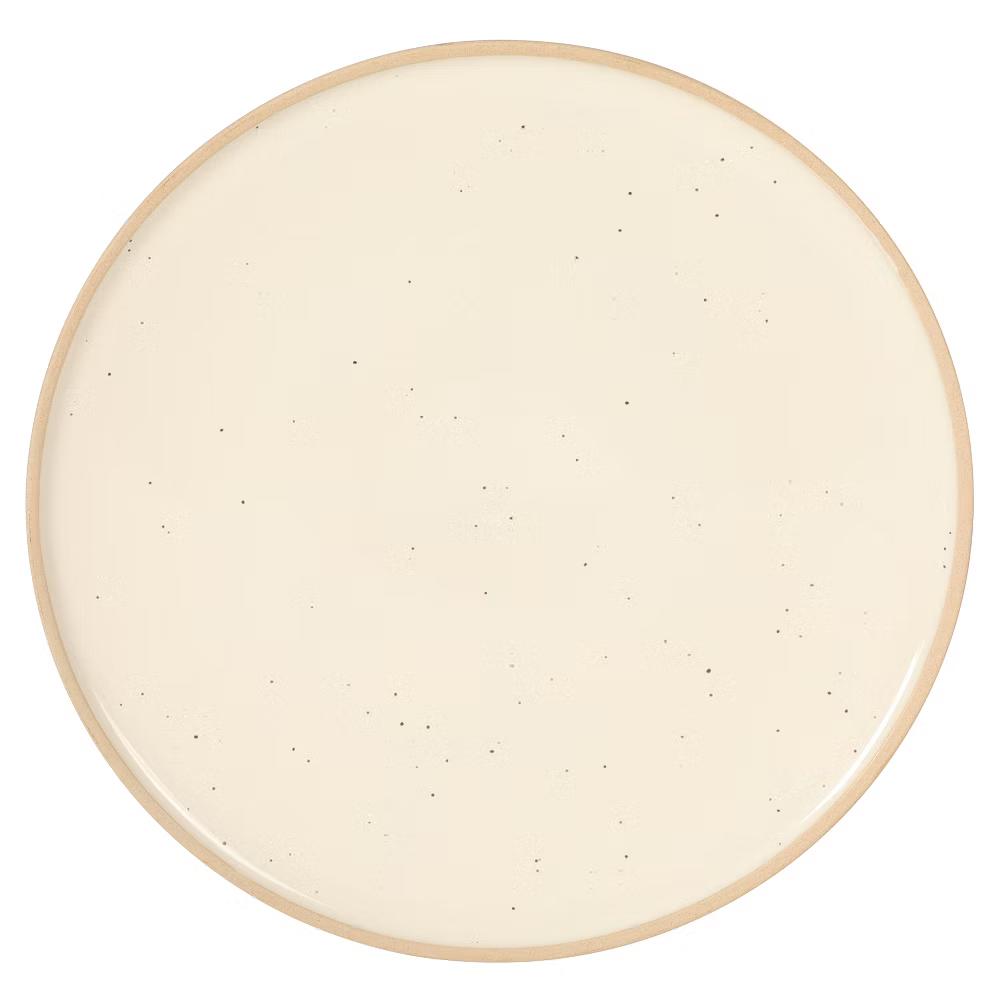 Abbey Circle 12 PiecePlates and Bowls (Service for 4) Reactive Matte Glaze Dishes Stoneware Ceramic Dinnerware Set - Image 6