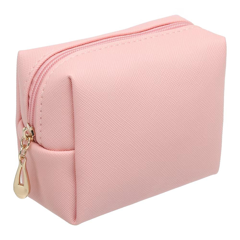 PU Waterproof Cute Preppy Travel Toiletry Mini Makeup Bag 4" x 3" - Image 38