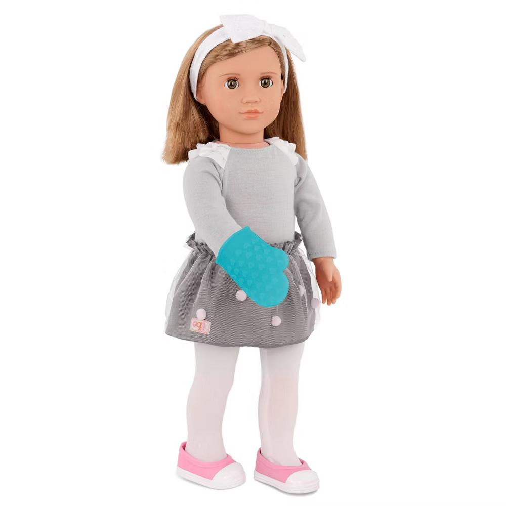 Light-Pink Gourmet Kitchen & Play Food Accessory Set for 18" Dolls - Image 3