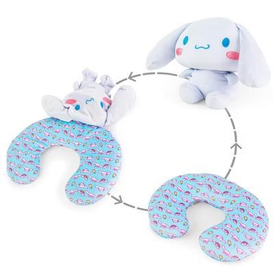 Cinnamoroll Reversible Neck Roll Pillow and Plush Toy
