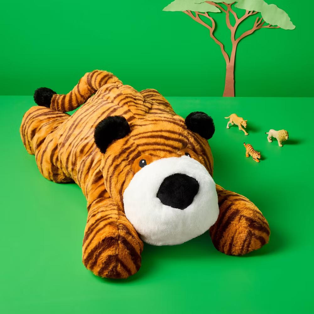 29" Jumbo Tiger Stuffed Animal - Image 3