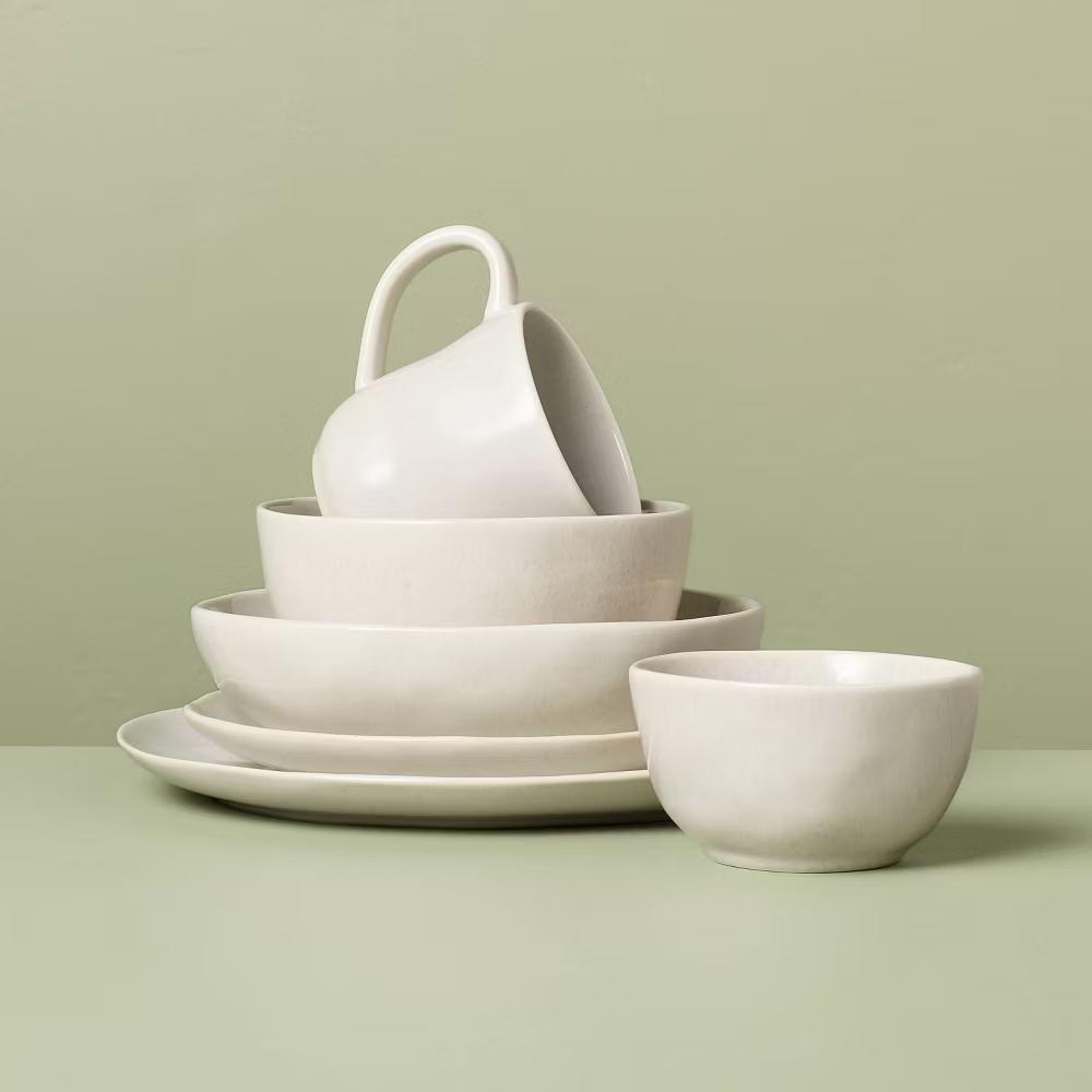 Foundational Dinner Plates - with Magnolia