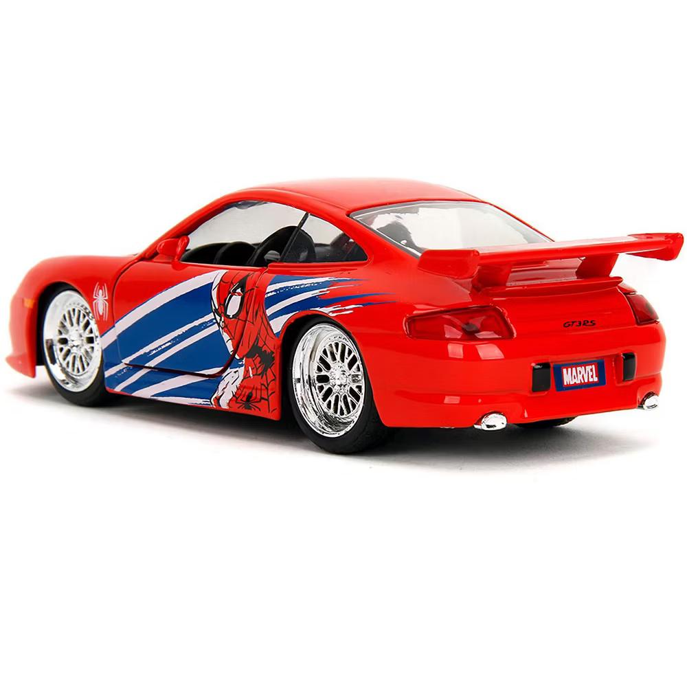 Porsche 911 GT3 RS (996) Red with Graphics "'s " 1/32 Diecast Car Model - Image 2