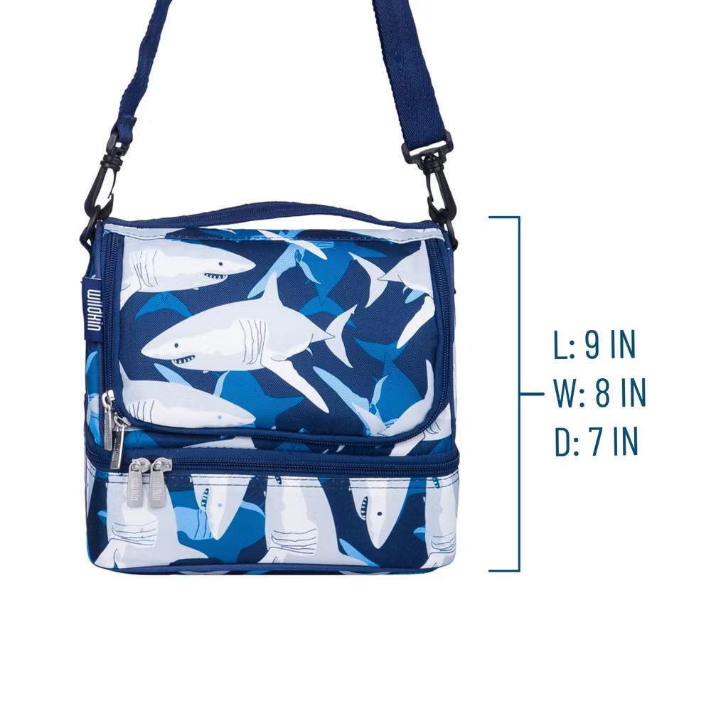 Wildkin Two Compartment Insulated Lunch Bag for Kids – School & Travel Ready - Image 61