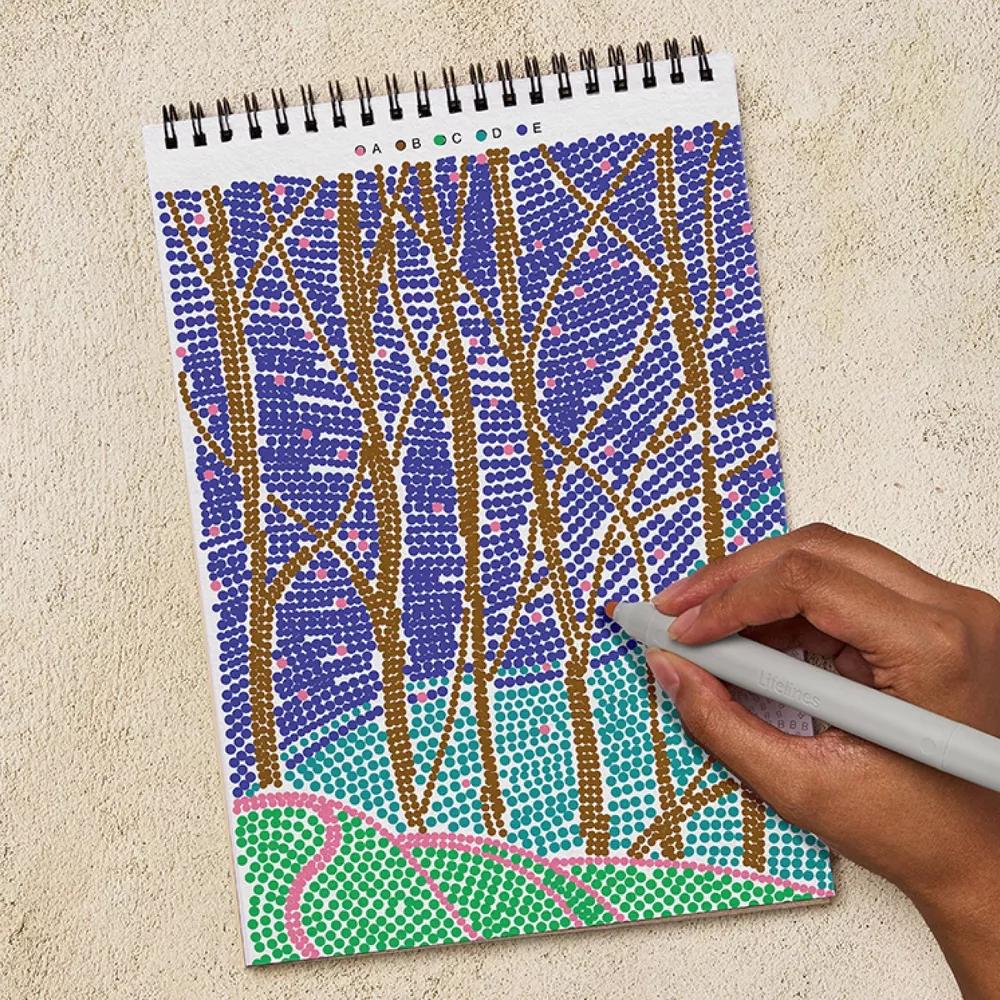Lifelines FlowArt: Dot-Letter, Landscapes - Image 11