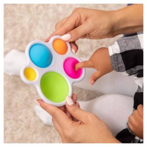 Dimpl Baby and Toddler Learning Toy: BPA-Free, Silicone Material, Sensory Development