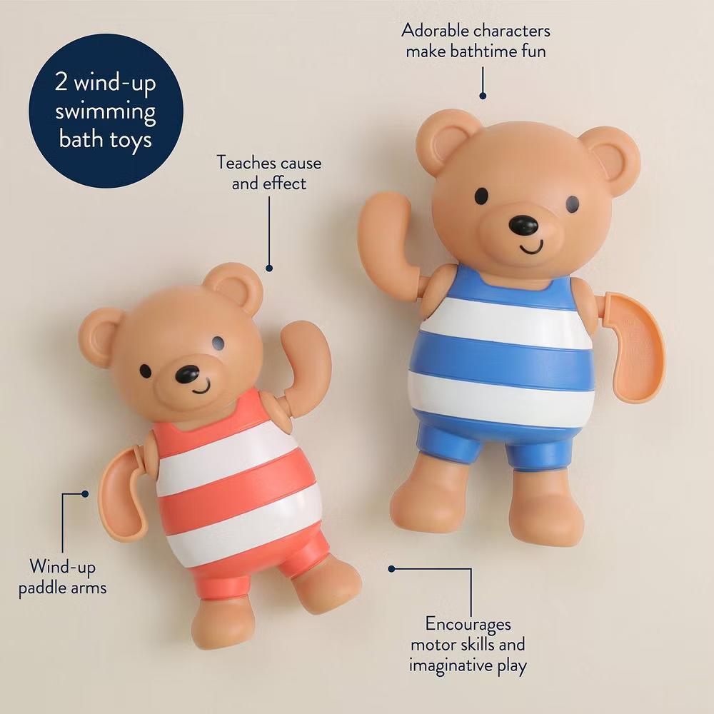 Silly Swimmers Bath Toys - 2pc - Image 5