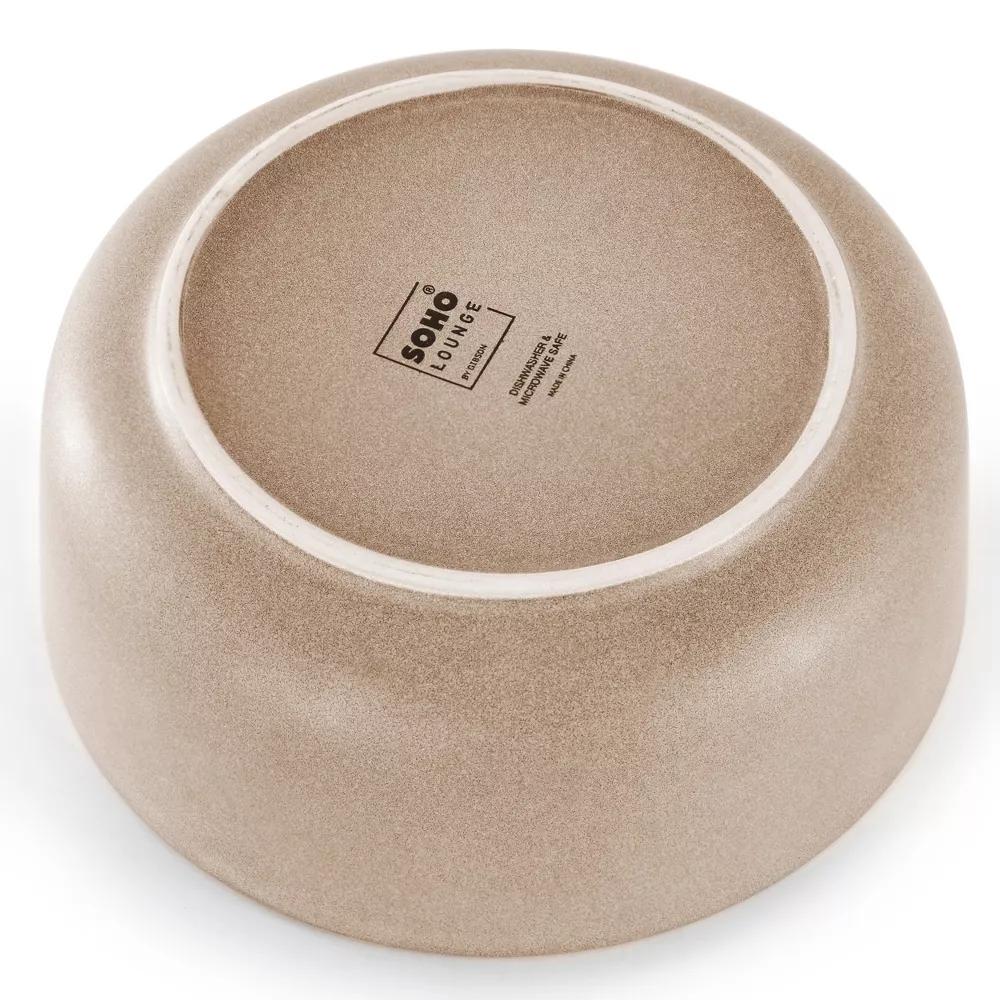 Soho Lounge Bryant Park 2 Piece 6 Inch Stoneware Cereal Bowl Set - Image 4