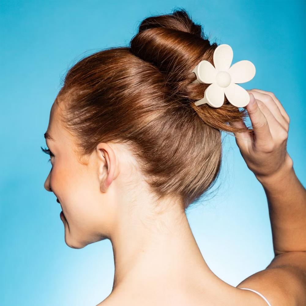Medium Hair Flower Claw Clips - 2pc - Image 6
