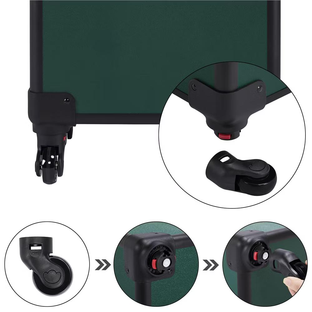 Yaheetech 4 in 1 Professional Makeup Train Case Aluminum Cosmetic Case - Image 16