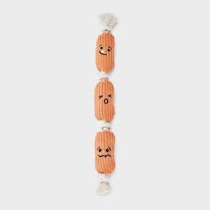 Weenie/Rope Dog Food Shaped Toy