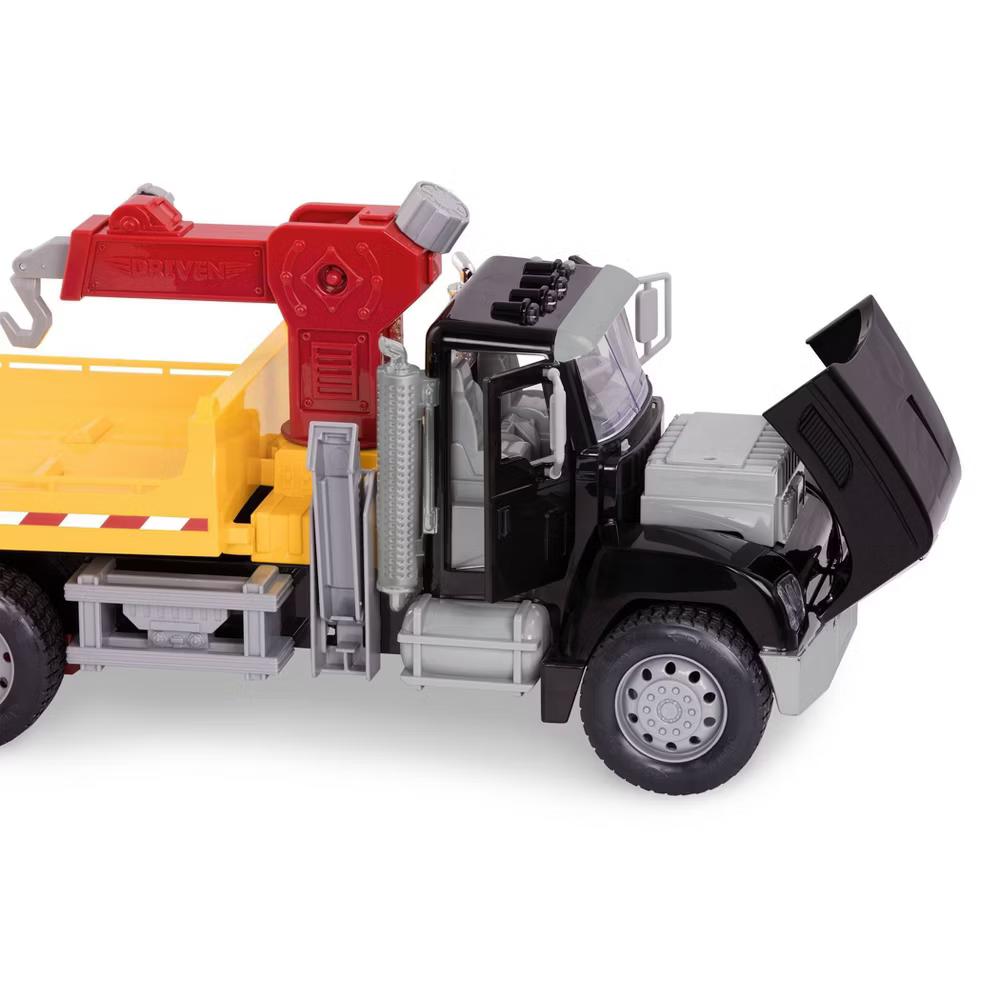 by Large Toy Tow Truck with Car and Crane Arm - Image 4
