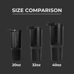 HydroJug Sport – Insulated Stainless Steel Water Bottle with Flip Straw & Bucket Handle, Leakproof