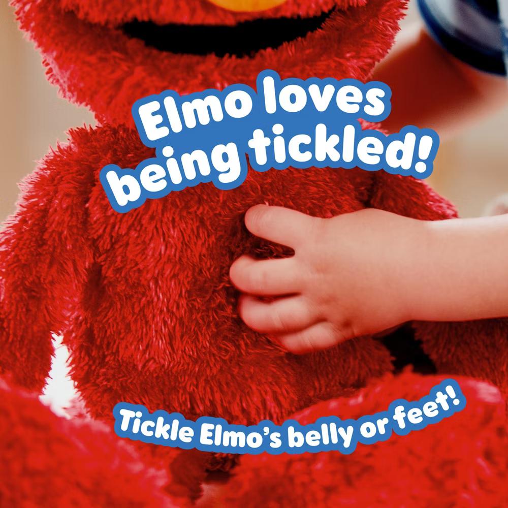 Tickle Me Elmo Giggle Max Interactive Plush Toy - Image 9