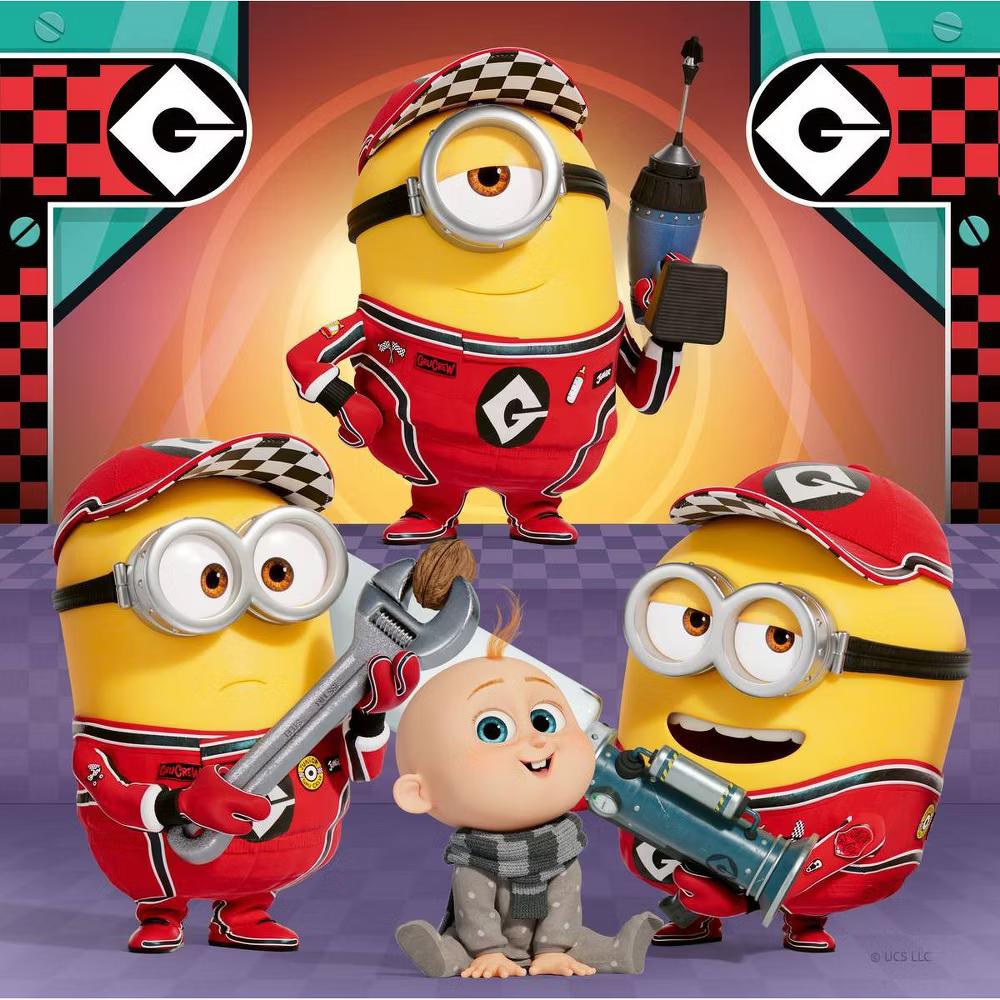 Despicable Me Jigsaw Puzzle Set - 49pc: Cardboard Kids' Pop Culture Puzzle Trio - Image 3