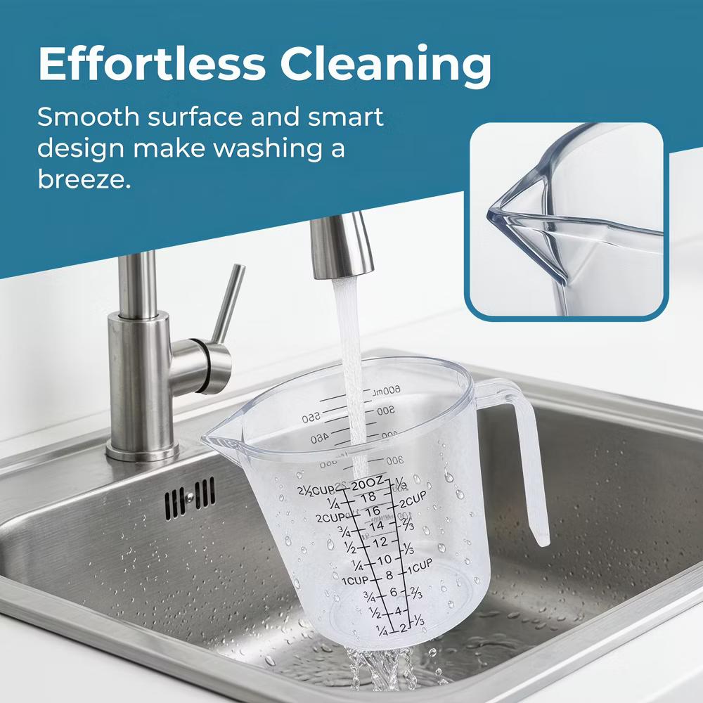 Measuring Cup, PS Material Measuring Cup with Clear Marks for Accurate Liquid Measurement - Image 12