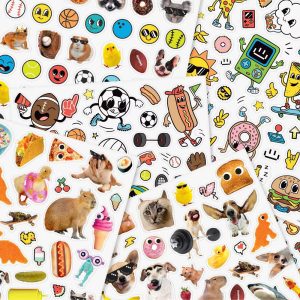 370ct Large Sticker Pad, All-Occasion Boy Trends Mix