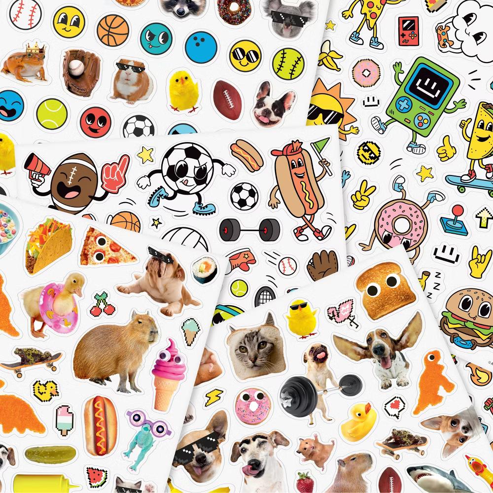 370ct Large Sticker Pad, All-Occasion Boy Trends Mix