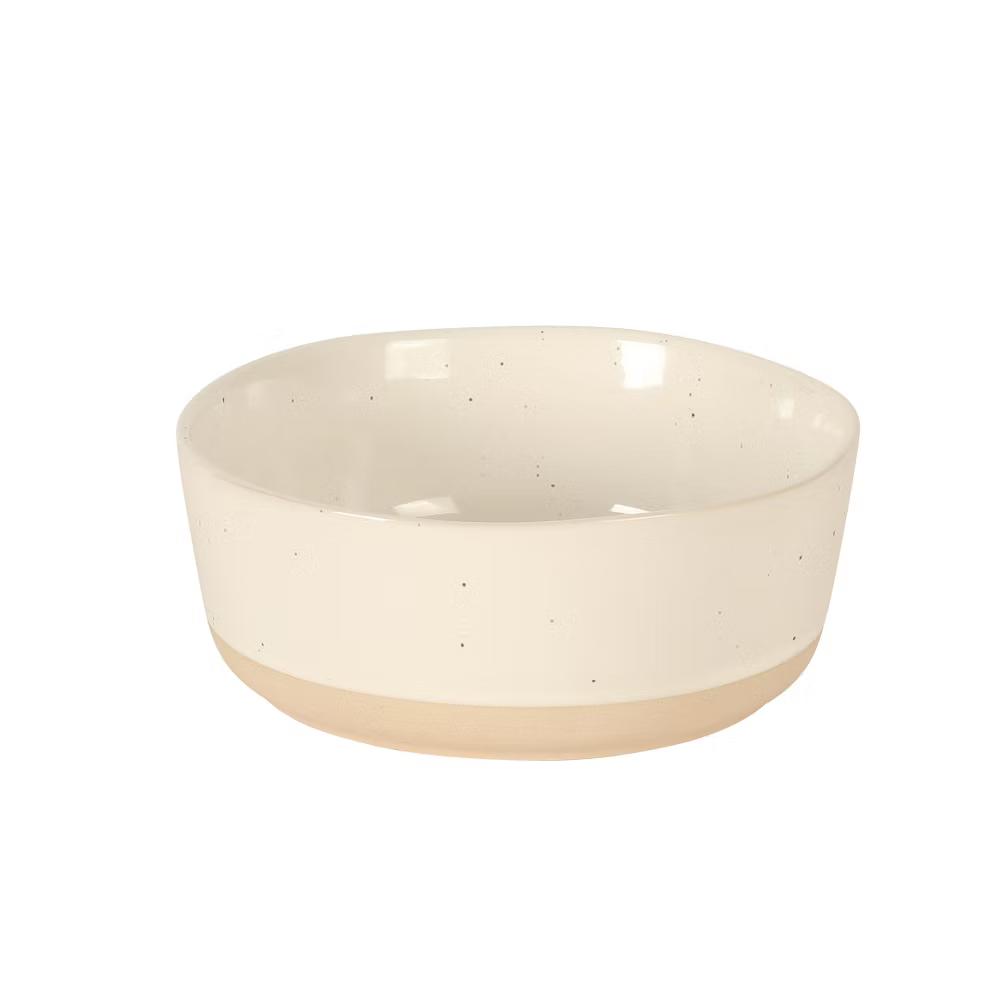 Abbey Circle 12 PiecePlates and Bowls (Service for 4) Reactive Matte Glaze Dishes Stoneware Ceramic Dinnerware Set - Image 10