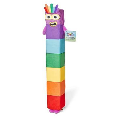 Hand2Mind Numberblocks Seven Playful Pal: Educational Math Plush Toy for Kids - Image 5