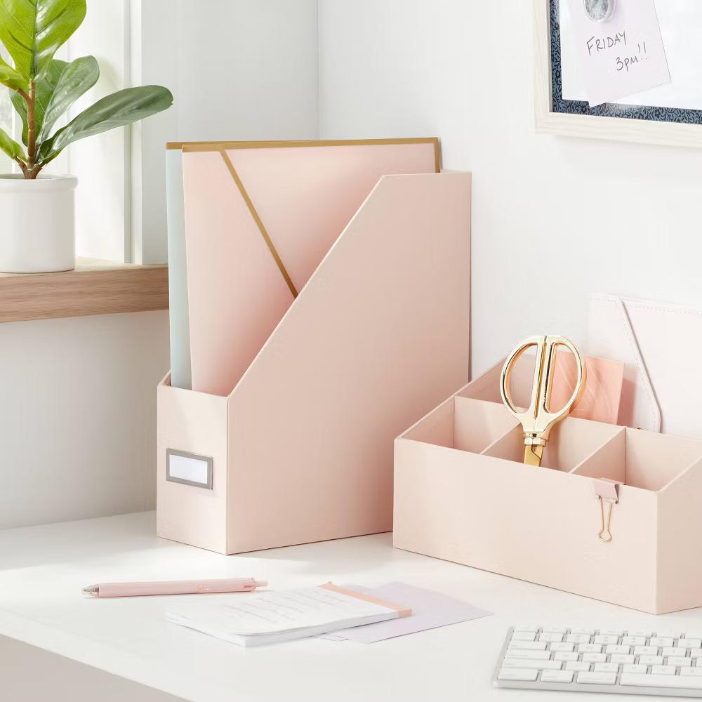 Canvas Magazine File Holder and Organizer - Image 5