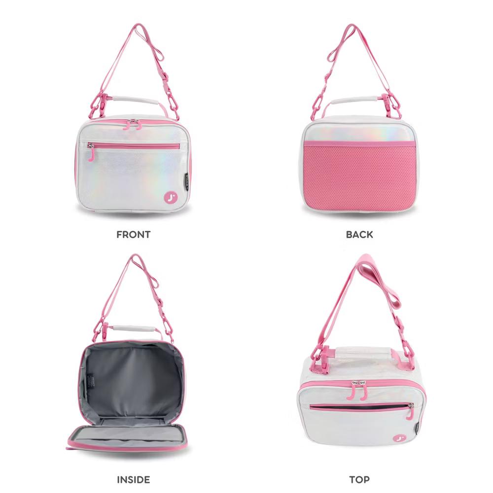 J World Cody Kids Insulated Lunch Bag with Shoulder Strap and Clip Handle - Image 6